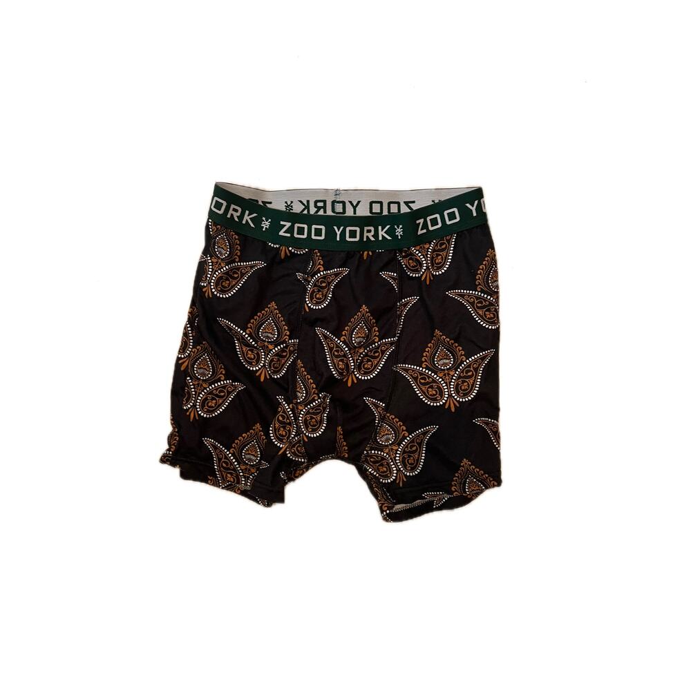 Zoo York Big Paisley Compression Boxer Brief Shorts Mens M